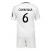 Real Madrid Eduardo Camavinga #6 Hjemmedraktsett Barn 2024-25 Kortermet (+ Korte bukser)